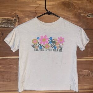 Cat & Jack White Graphic Tees Short Sleeve